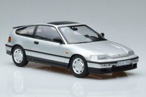Honda CRX EF Stříbrný Norev 1:18 188011 Kov – obrázek 4 z 6