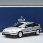 Honda CRX EF Stříbrný Norev 1:18 188011 Kov - image 6 of 6