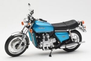 Honda Gold Wing GL1000 Modrá Metalická Minichamps 1:12 122161600 Kov – obrázek 5 z 6