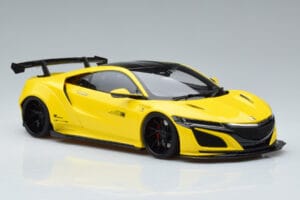 Honda NSX NC1 LB Works Liberty Walk Žlutý GT Spirit 1:18 KJ034 Pryskyřice – obrázek 4 z 6
