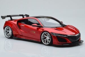 Honda NSX NC1 Liberty Walk Candy Červený GT Spirit 1:18 GT245 Kov – obrázek 4 z 6