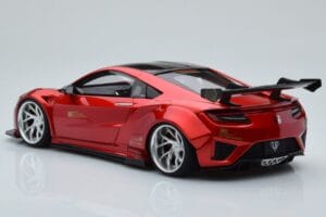 Honda NSX NC1 Liberty Walk Candy Červený GT Spirit 1:18 GT245 Kov – obrázek 5 z 6