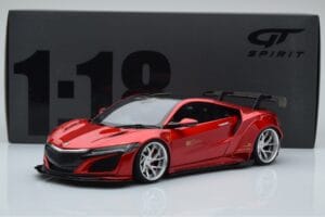 Honda NSX NC1 Liberty Walk Candy Červený GT Spirit 1:18 GT245 Kov – obrázek 6 z 6