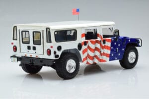 Hummer H1 General Gore-Lieberman USA 2000 Exoto 1:18 EX01807 Kov – obrázek 3 z 7