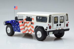Hummer H1 General Gore-Lieberman USA 2000 Exoto 1:18 EX01807 Kov – obrázek 6 z 7