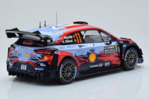 Hyundai i20 Coupe WRC #11 T. Neuville / N. Gilsoul Rally Monte Carlo 2020 IXO 1:18 18RMC067A Kov – obrázek 2 z 6