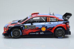 Hyundai i20 Coupe WRC #11 T. Neuville / N. Gilsoul Rally Monte Carlo 2020 IXO 1:18 18RMC067A Kov – obrázek 3 z 6
