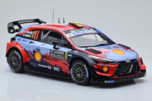 Hyundai i20 Coupe WRC #11 T. Neuville / N. Gilsoul Rally Monte Carlo 2020 IXO 1:18 18RMC067A Kov – obrázek 4 z 6