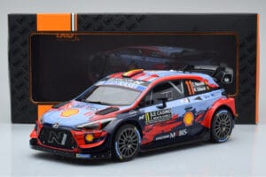 Hyundai i20 Coupe WRC #11 T. Neuville / N. Gilsoul Rally Monte Carlo 2020 IXO 1:18 18RMC067A Kov – obrázek 6 z 6