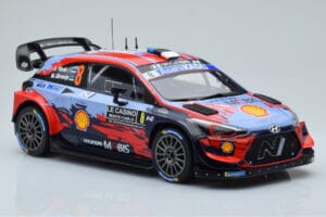 Hyundai i20 Coupe WRC #8 O. Tanak / M. Jarveoja Rally Monte Carlo 2020 IXO 1:18 18RMC067C Kov – obrázek 4 z 6