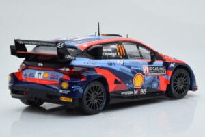 Hyundai i20 N Rally1 #11 T. Neuville / M. Wydaeghe Rally Monte Carlo 2022 IXO 1:18 18RMC112 Kov – obrázek 2 z 6