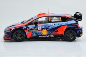 Hyundai i20 N Rally1 #11 T. Neuville / M. Wydaeghe Rally Monte Carlo 2022 IXO 1:18 18RMC112 Kov – obrázek 3 z 6