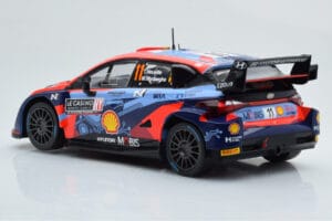 Hyundai i20 N Rally1 #11 T. Neuville / M. Wydaeghe Rally Monte Carlo 2022 IXO 1:18 18RMC112 Kov – obrázek 5 z 6