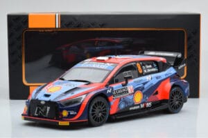 Hyundai i20 N Rally1 #8 O. Tanak / M. Jarveoja Rally Monte Carlo 2022 IXO 1:18 18RMC113 Kov – obrázek 6 z 6
