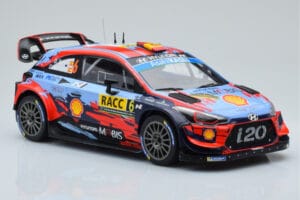 Hyundai i20 Coupe WRC #6 D. Sordo / C. del Barrio Rally Catalunya 2019 IXO 1:18 18RMC052C Kov – obrázek 4 z 6