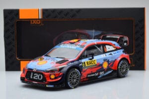 Hyundai i20 Coupe WRC #6 D. Sordo / C. del Barrio Rally Catalunya 2019 IXO 1:18 18RMC052C Kov – obrázek 6 z 6