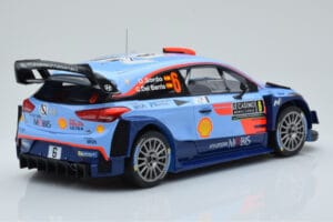 Hyundai i20 Coupe WRC #6 D. Sordo / C. del Barrio Rally Monte Carlo 2018 IXO 1:18 18RMC030C Kov – obrázek 2 z 6