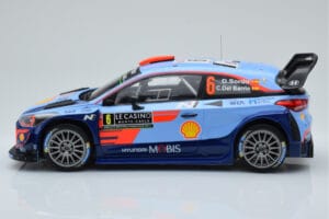 Hyundai i20 Coupe WRC #6 D. Sordo / C. del Barrio Rally Monte Carlo 2018 IXO 1:18 18RMC030C Kov – obrázek 3 z 6