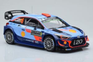 Hyundai i20 Coupe WRC #6 D. Sordo / C. del Barrio Rally Monte Carlo 2018 IXO 1:18 18RMC030C Kov – obrázek 4 z 6