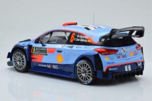 Hyundai i20 Coupe WRC #6 D. Sordo / C. del Barrio Rally Monte Carlo 2018 IXO 1:18 18RMC030C Kov – obrázek 5 z 6