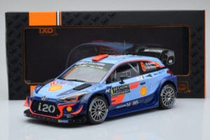 Hyundai i20 Coupe WRC #6 D. Sordo / C. del Barrio Rally Monte Carlo 2018 IXO 1:18 18RMC030C Kov – obrázek 6 z 6