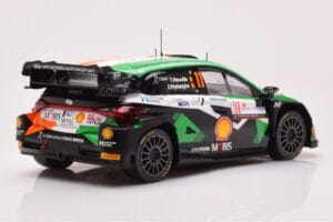 Hyundai i20 N Rally1 #11 T. Neuville / M. Wydaeghe Rally Croatia 2023 IXO 1:18 18RMC160A Kov – obrázek 2 z 6