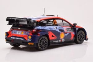 Hyundai i20 N Rally1 #11 T. Neuville / M. Wydaeghe Rally Monte Carlo 2023 IXO 1:18 18RMC153A Kov – obrázek 2 z 6
