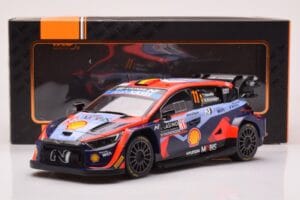 Hyundai i20 N Rally1 #11 T. Neuville / M. Wydaeghe Rally Monte Carlo 2023 IXO 1:18 18RMC153A Kov – obrázek 6 z 6