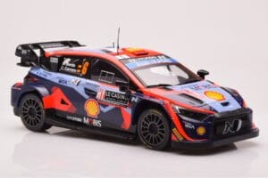 Hyundai i20 N Rally1 #6 D. Sordo / C. Carrera Rally Monte Carlo 2023 IXO 1:18 18RMC153B Kov – obrázek 4 z 6