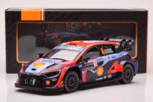 Hyundai i20 N Rally1 #6 D. Sordo / C. Carrera Rally Monte Carlo 2023 IXO 1:18 18RMC153B Kov – obrázek 6 z 6