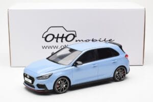 Hyundai i30 N Světle Modrý Otto 1:18 OT425 Pryskyřice – obrázek 6 z 6