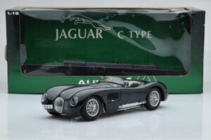Jaguar C-Type Zelený AUTOart 1:18 73500 Kov – obrázek 8 z 8