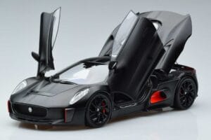 Jaguar C-X75 Černý Almost Real 1:18 810605 Kov – obrázek 2 z 7