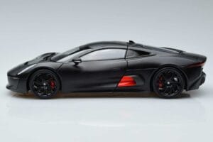 Jaguar C-X75 Černý Almost Real 1:18 810605 Kov – obrázek 4 z 7