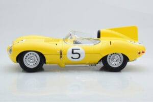 Jaguar D-Type #5 Ecurie Nationale Belge 24 Hours of Le Mans 1956 CMR 1:18 CMR143 Kov – obrázek 3 z 6