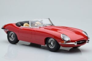 Jaguar E-Type Series 1 Roadster Červený KK-Scale 1:18 KKDC180482 Kov – obrázek 4 z 6