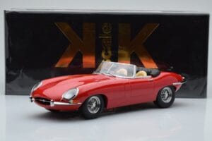 Jaguar E-Type Series 1 Roadster Červený KK-Scale 1:18 KKDC180482 Kov – obrázek 6 z 6
