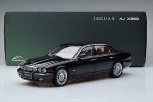 Jaguar XJ6 X350 Ebony Černý Almost Real 1:18 810501 Kov – obrázek 11 z 11