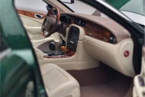 Jaguar XJ6 X350 Racing Zelený Almost Real 1:18 810502 Kov – obrázek 9 z 13