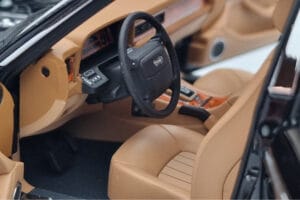 Jaguar XJ6 XJ40 Ebony Černý Almost Real 1:18 810543 Kov – obrázek 8 z 11