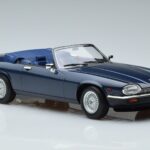 Jaguar XJS V12 Kabriolet Modrý Metalíza Limitovaná Edice Norev 1:18 182636 Kov - image 4 of 6
