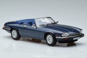 Jaguar XJS V12 Kabriolet Modrý Metalíza Limitovaná Edice Norev 1:18 182636 Kov – obrázek 4 z 6