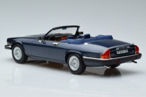 Jaguar XJS V12 Kabriolet Modrý Metalíza Limitovaná Edice Norev 1:18 182636 Kov – obrázek 5 z 6
