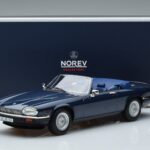 Jaguar XJS V12 Kabriolet Modrý Metalíza Limitovaná Edice Norev 1:18 182636 Kov - image 6 of 6