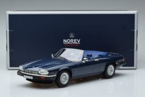 Jaguar XJS V12 Kabriolet Modrý Metalíza Limitovaná Edice Norev 1:18 182636 Kov – obrázek 6 z 6