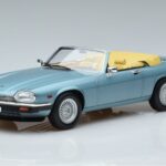 Jaguar XJS V12 Kabriolet Světle Modrý Metalíza Norev 1:18 182635 Kov