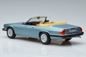 Jaguar XJS V12 Kabriolet Světle Modrý Metalíza Norev 1:18 182635 Kov – obrázek 5 z 6