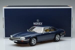 Jaguar XJS V12 Modrý Metalíza Limitovaná Edice Norev 1:18 182622 Kov – obrázek 6 z 6