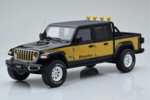 Jeep Gladiator Honcho Černý GT Spirit 1:18 GT422