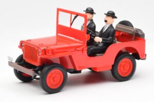 Jeep Willys Tintin 2 Figurky UT Models 1:18
